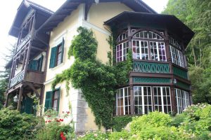 Der Wintergarten im ersten Stock