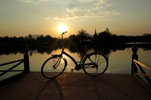 Fahrradfahren am Wolfgangsee